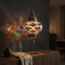 Multicolor multicolor jewel Turkish mosaic pendant light in styled room — handmade Moroccan pendant light (ENV DYN3002)