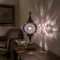 Purple purple jewel Turkish mosaic table lamp in styled room — handmade Moroccan table lamp (ENV MUN3087)