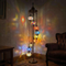 Multicolor multicolor jewel Turkish mosaic floor lamp in styled room — handmade Moroccan floor lamp (LMD9N3 (04-06-07-13-24-25-26-28-65))
