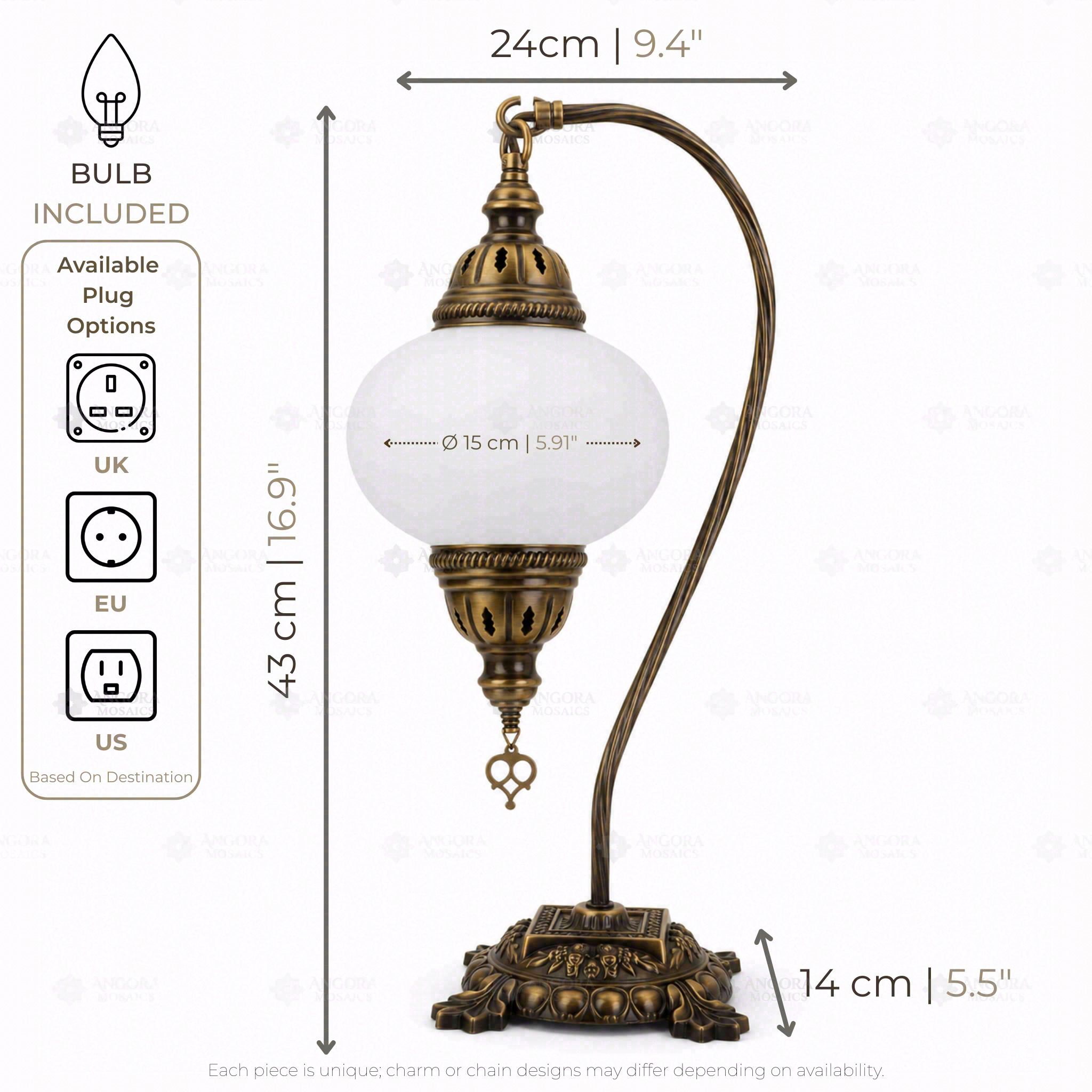 Dimension guide for ENV DVN3052