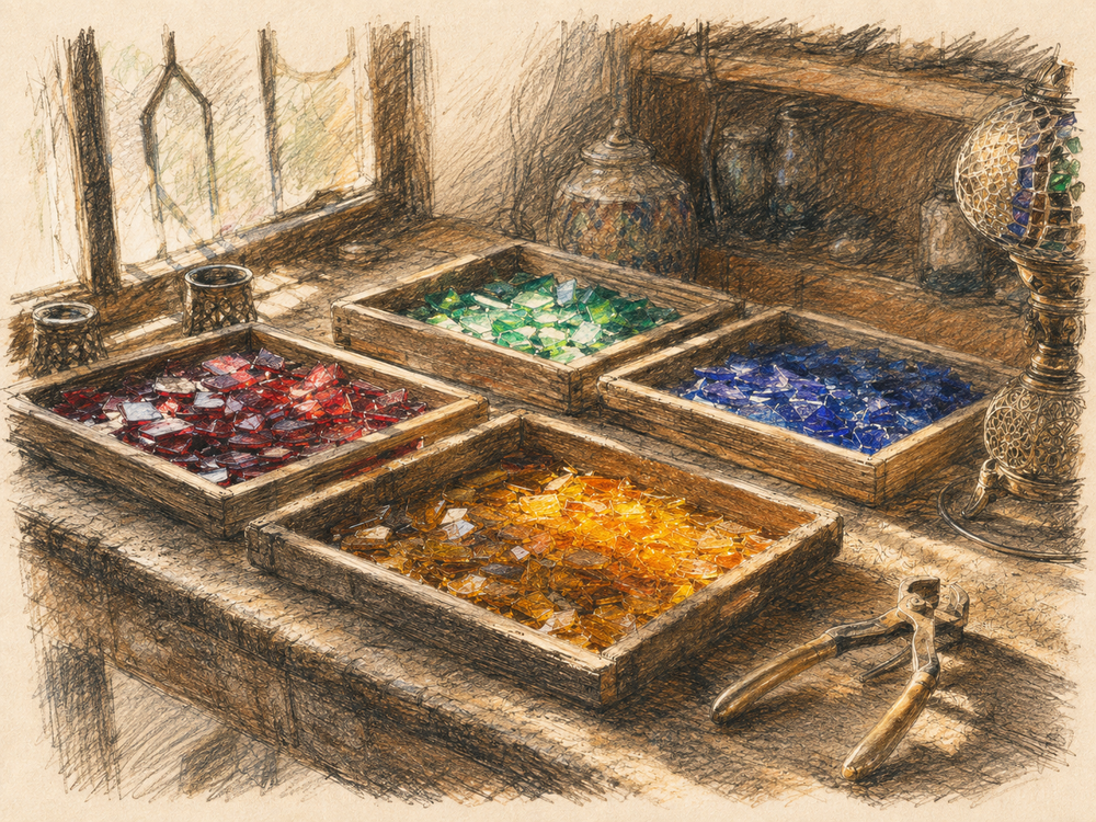 Selecting the materials
