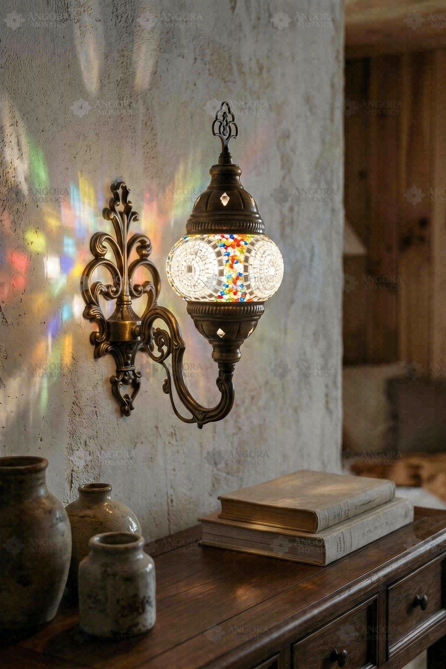Multicolor Wall Sconce