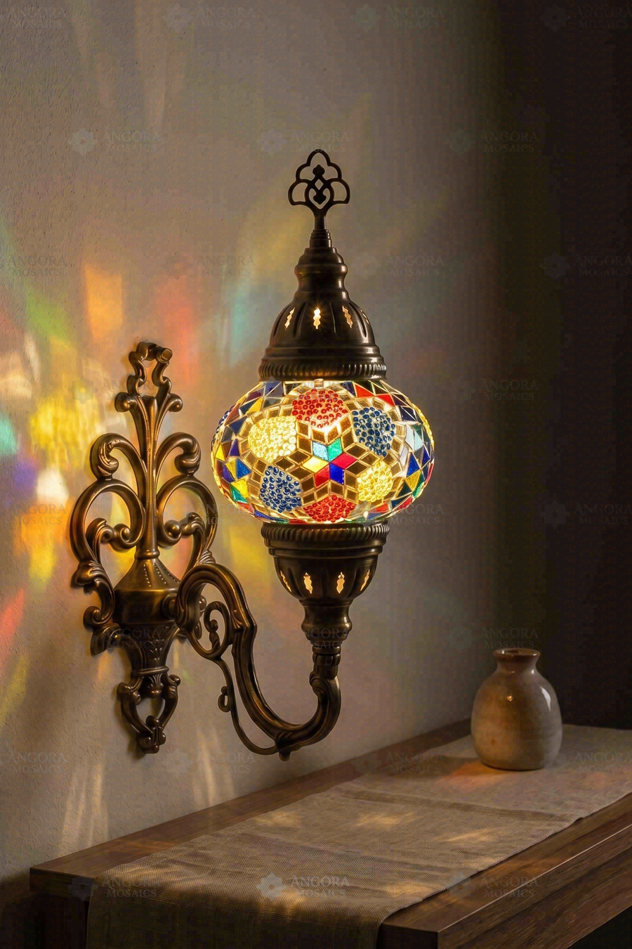 Multicolor Wall Sconce