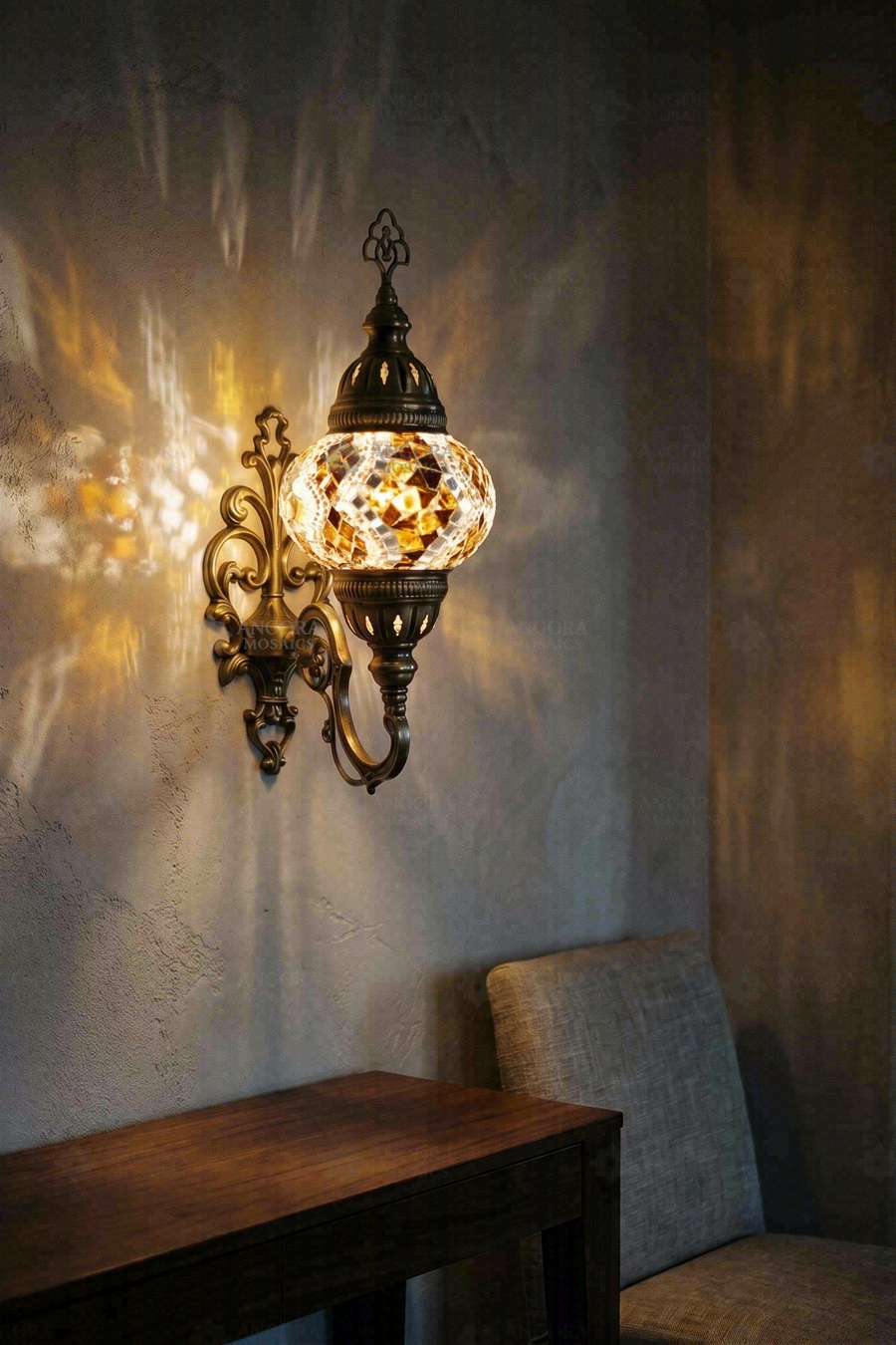 Amber Wall Sconce