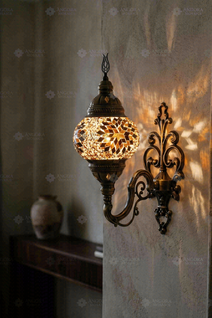 Amber Wall Sconce