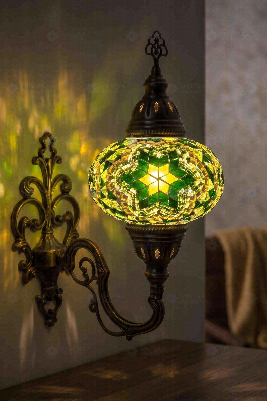 Emerald Green Wall Sconce