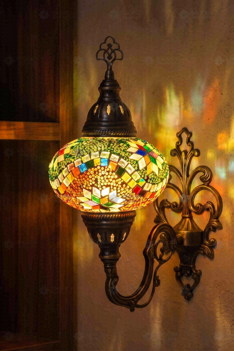 Multicolor Wall Sconce