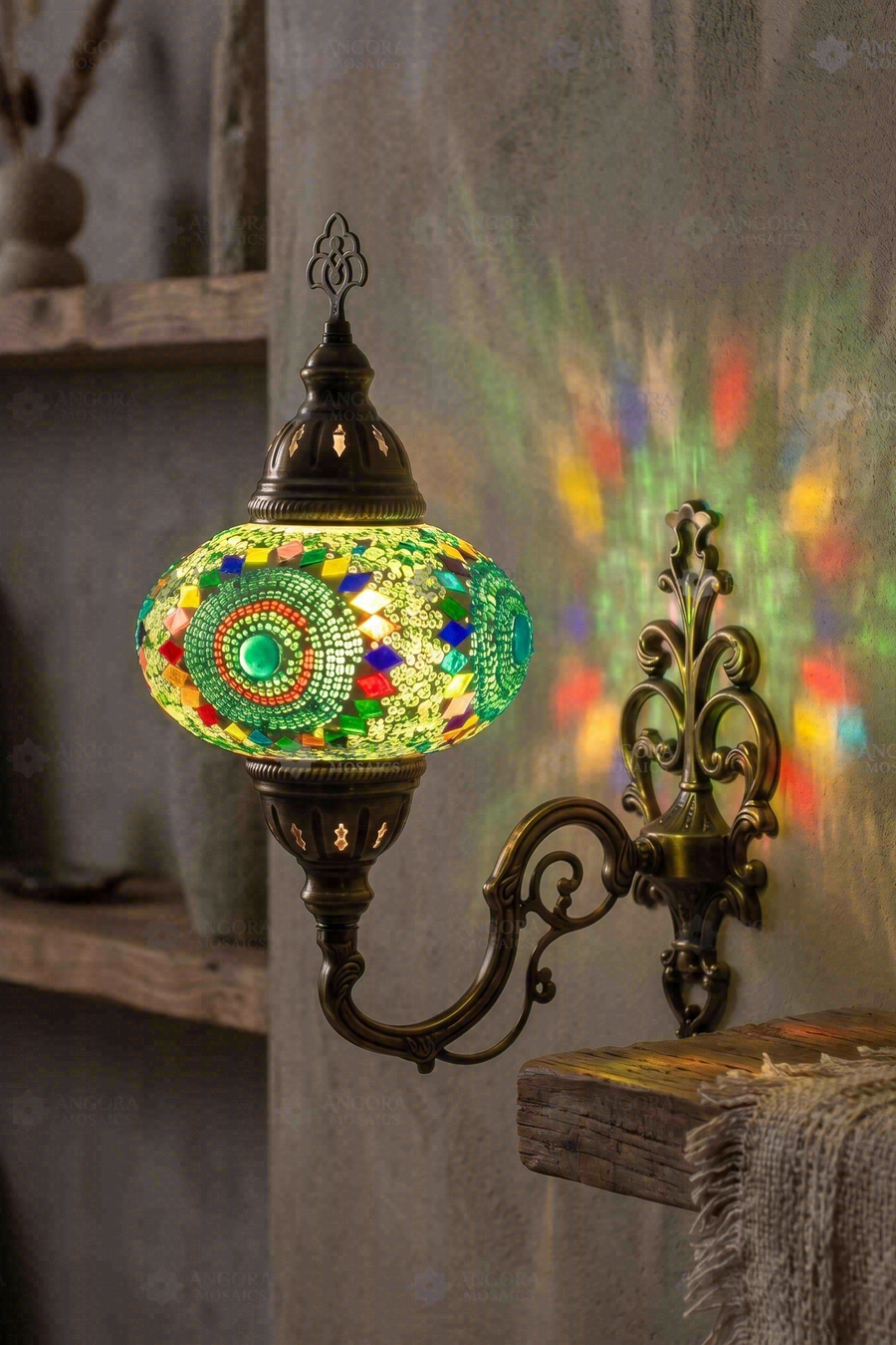 Blue Wall Sconce