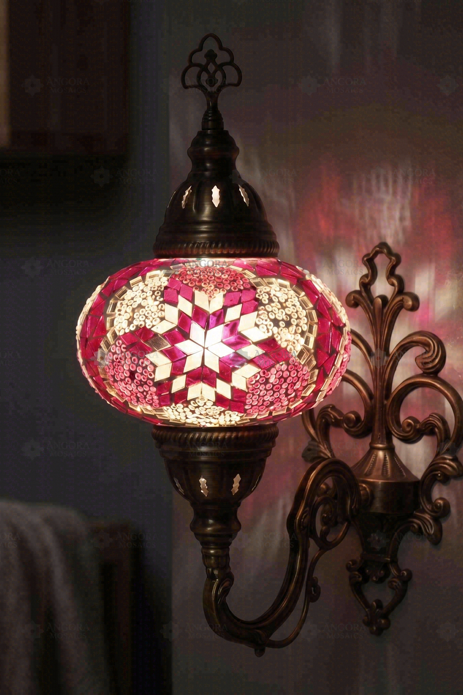 Pink Wall Sconce