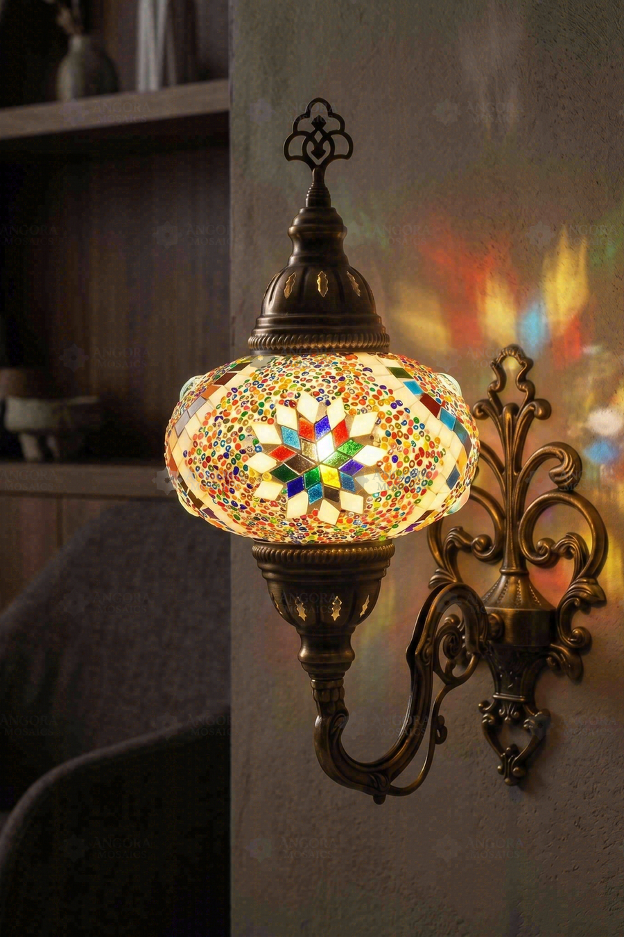Multicolor Wall Sconce
