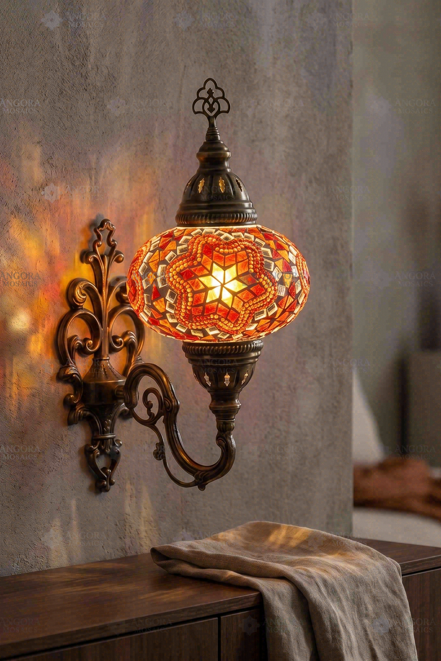 Amber Wall Sconce