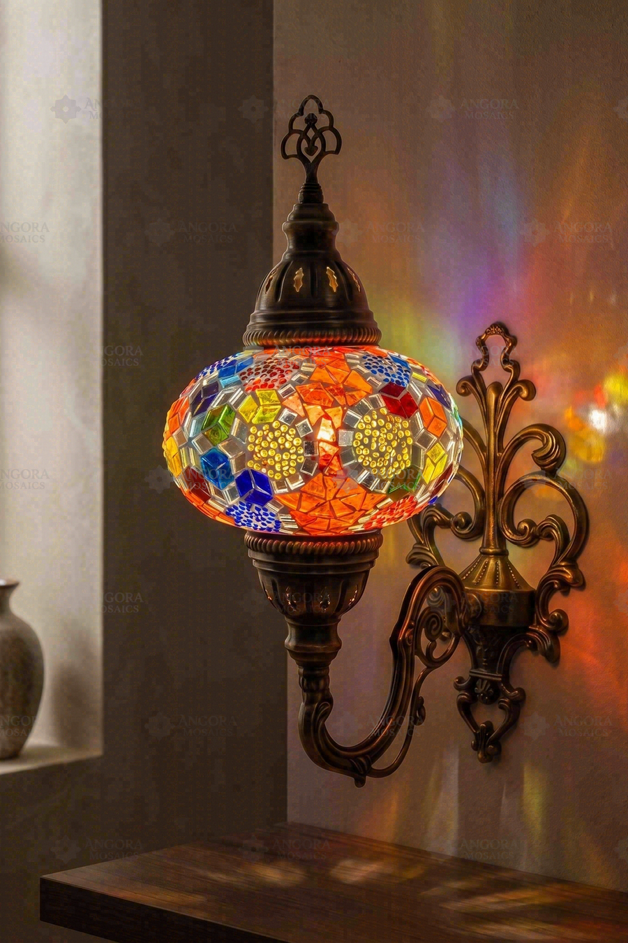 Multicolor Wall Sconce