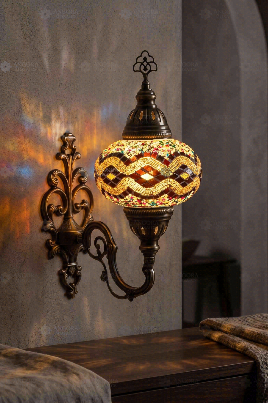 Multicolor Wall Sconce