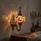 Multicolor multicolor jewel Turkish mosaic wall sconce in styled room — handmade Moroccan wall sconce (ENV APN3017)