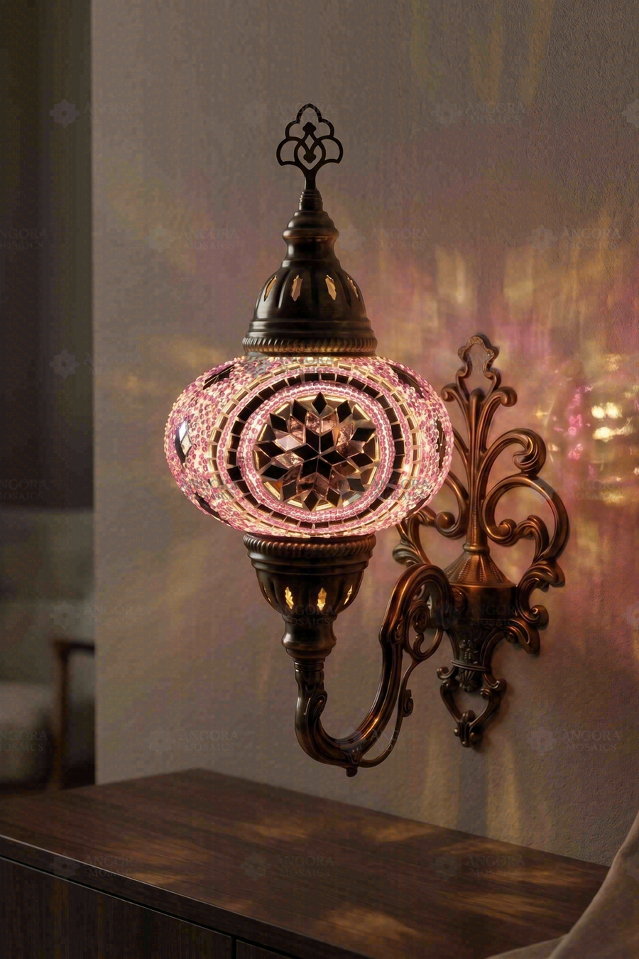 Pink Wall Sconce