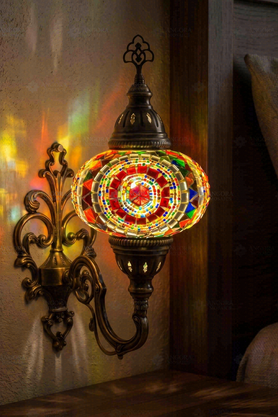 Multicolor Wall Sconce