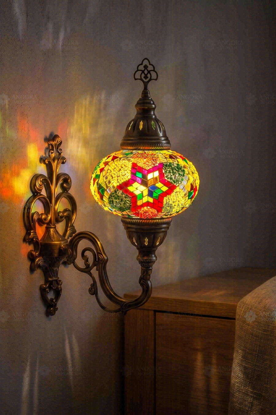 Multicolor Wall Sconce
