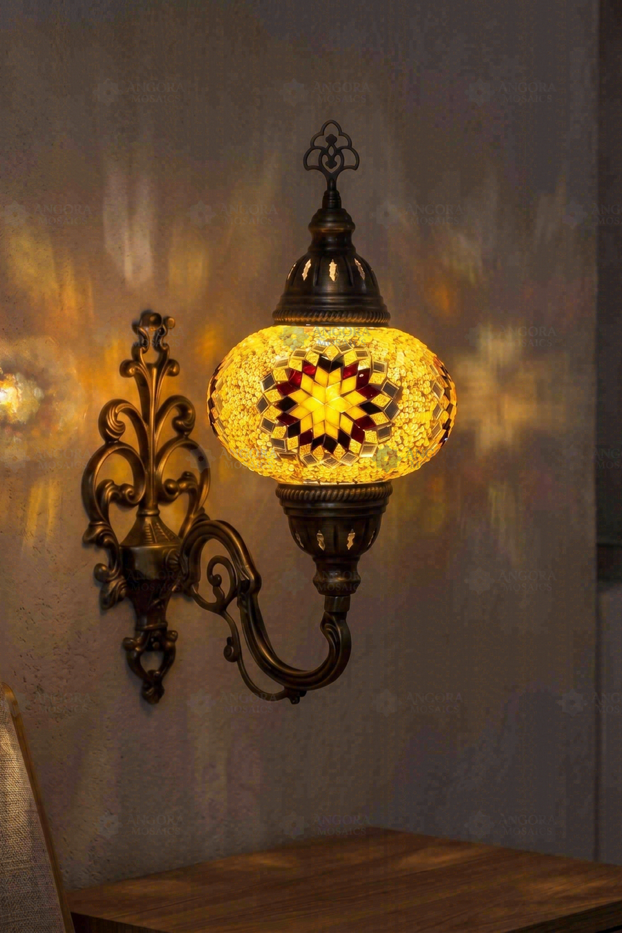 Amber Wall Sconce