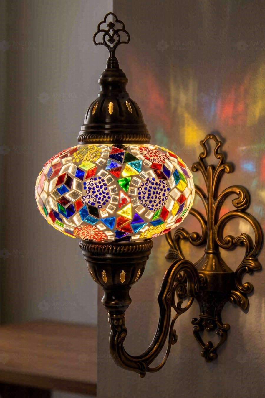 Multicolor Wall Sconce