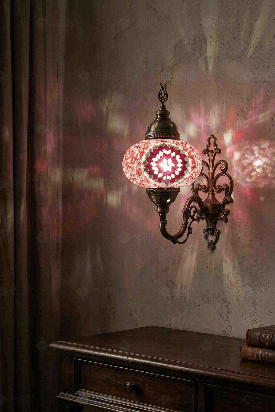 Pink Wall Sconce