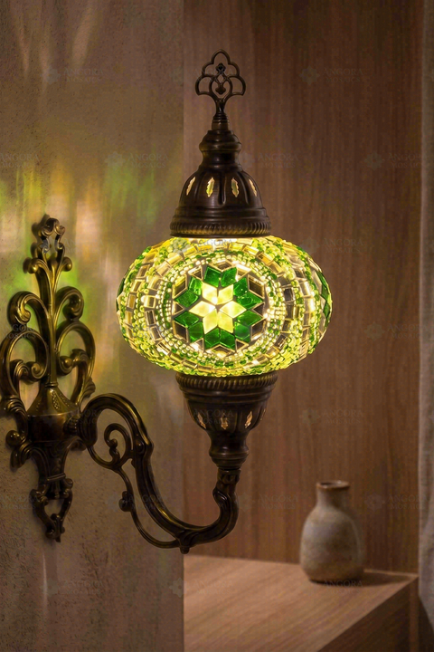 Green Wall Sconce
