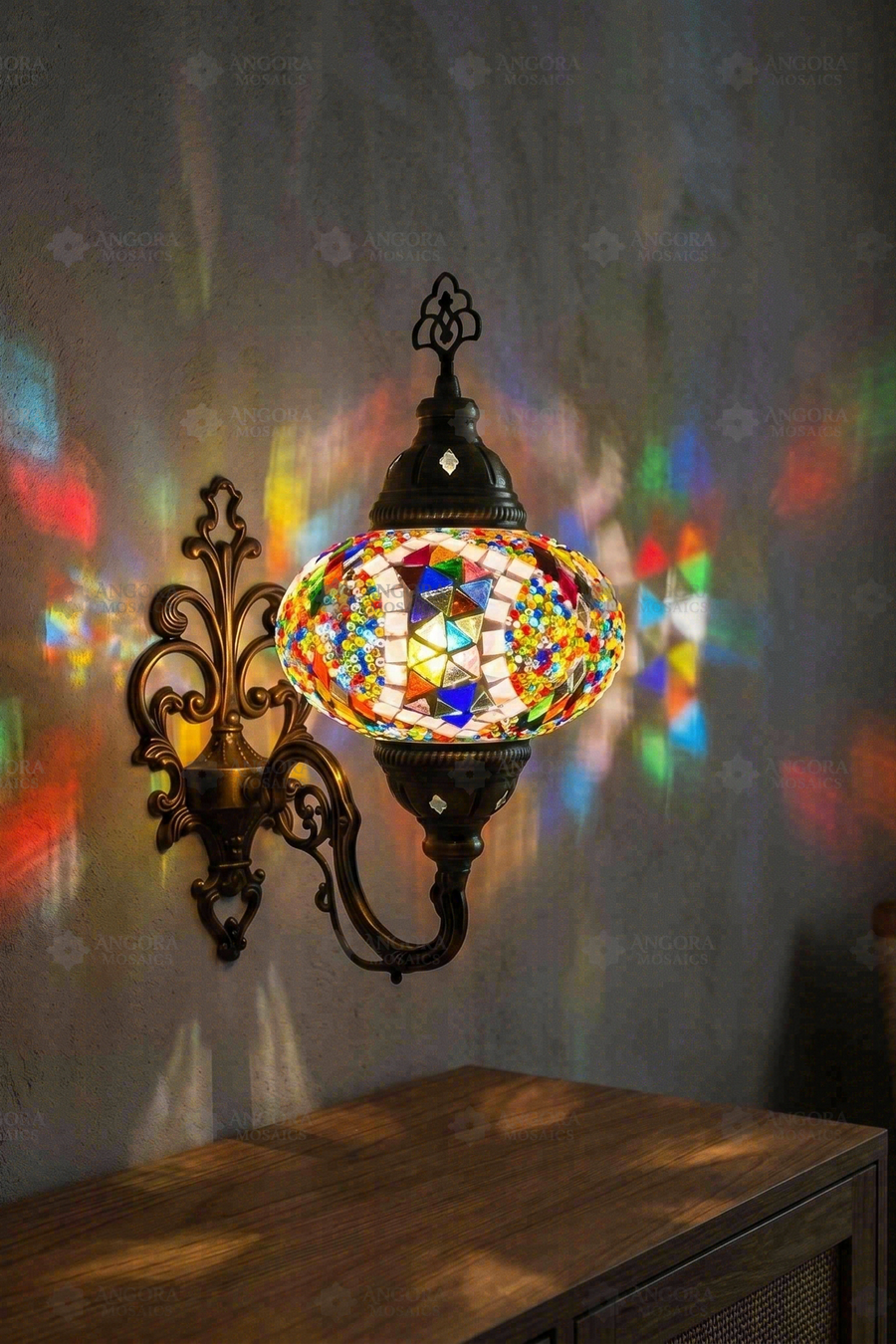 Multicolor Wall Sconce
