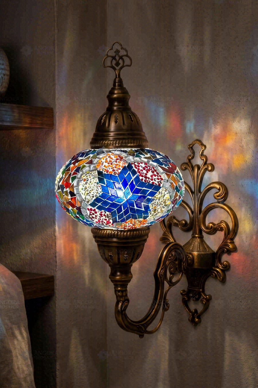 Multicolor Wall Sconce