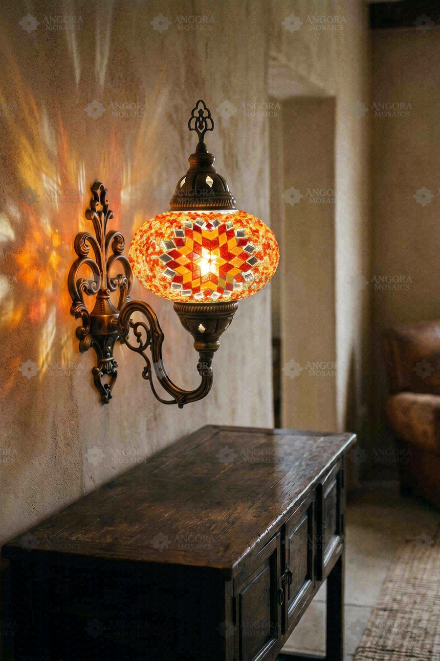 Amber Wall Sconce