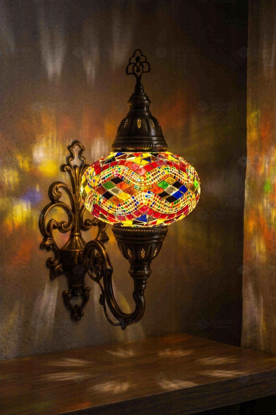 Multicolor Wall Sconce