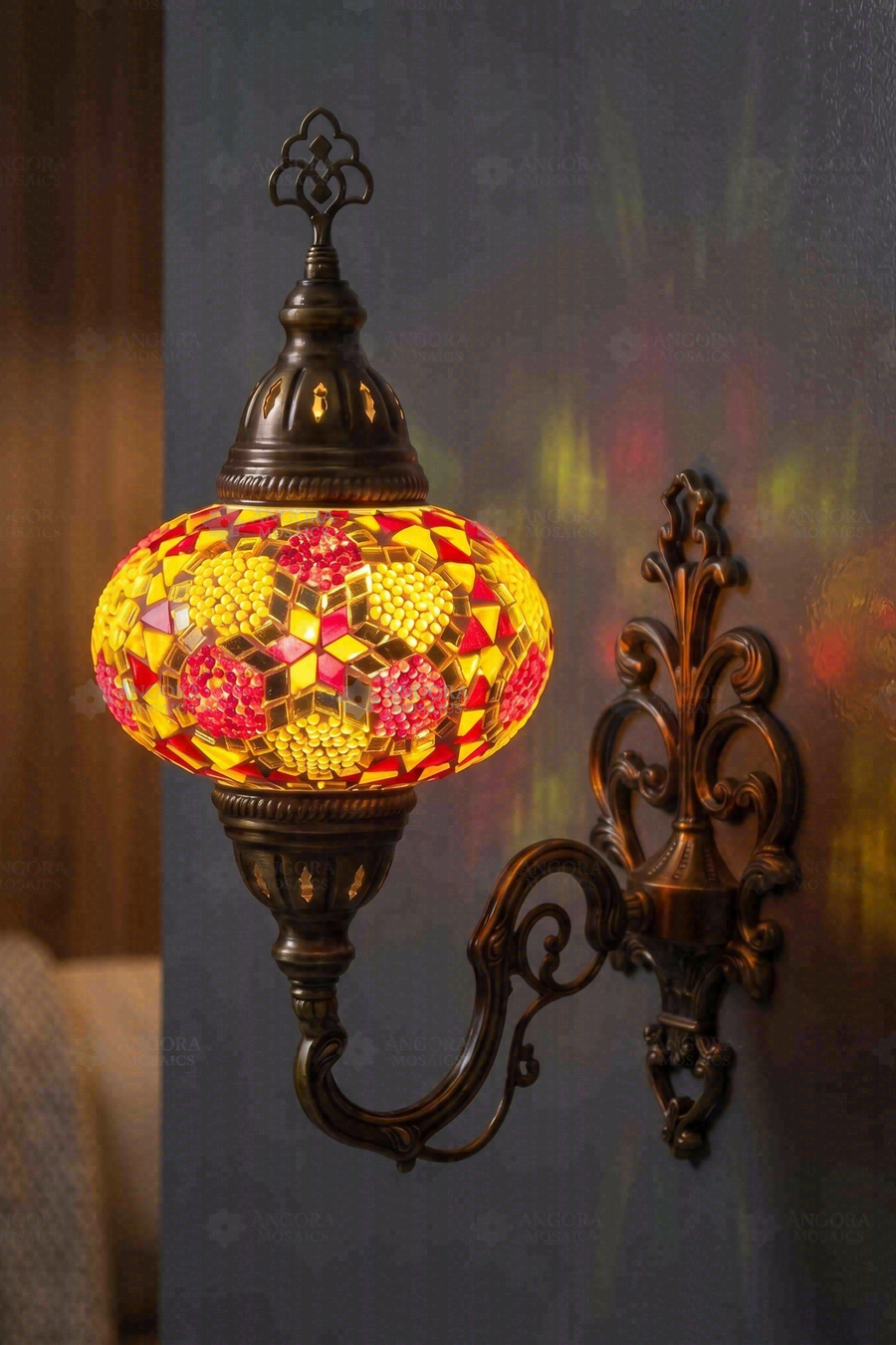 Amber Wall Sconce