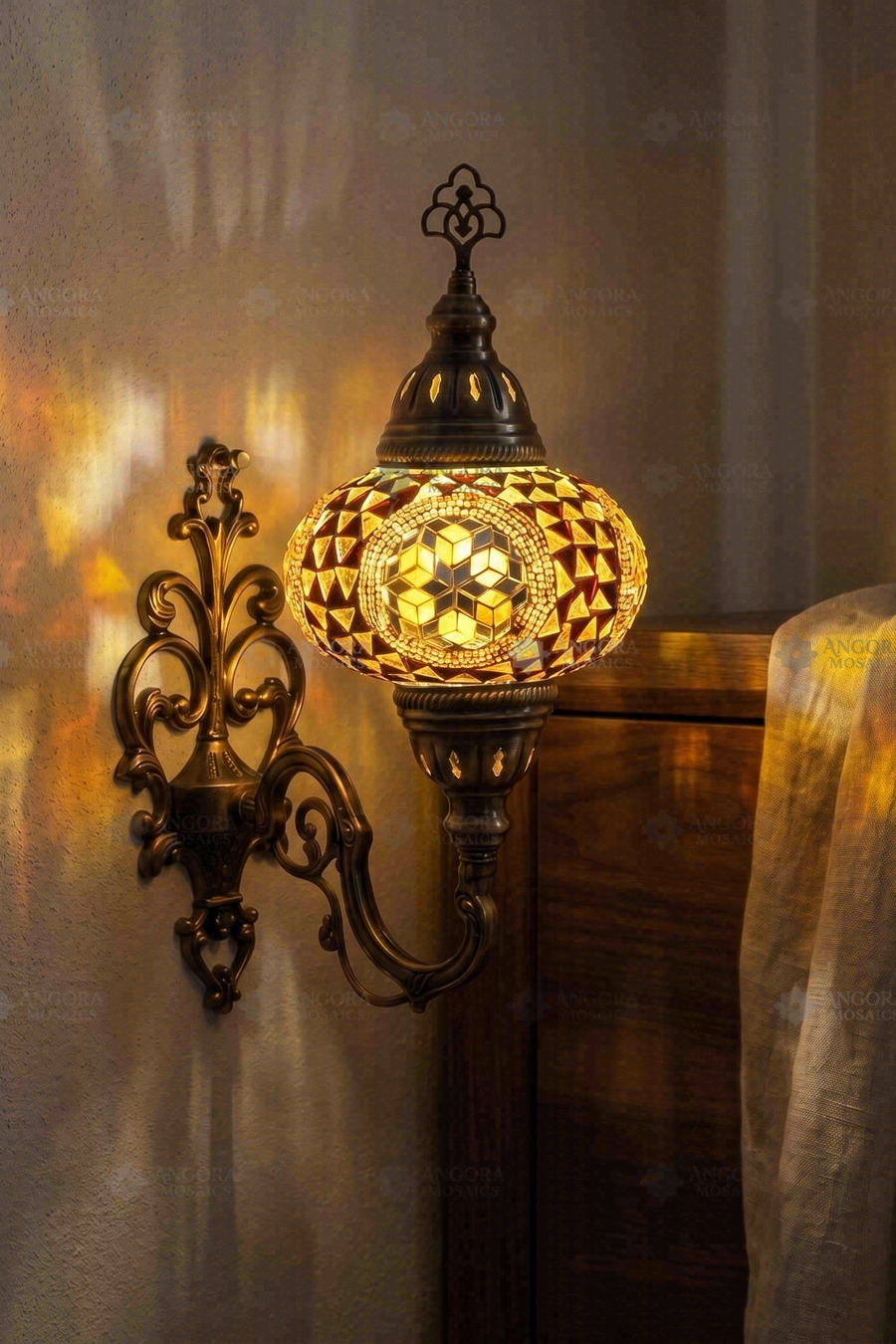 Amber Wall Sconce