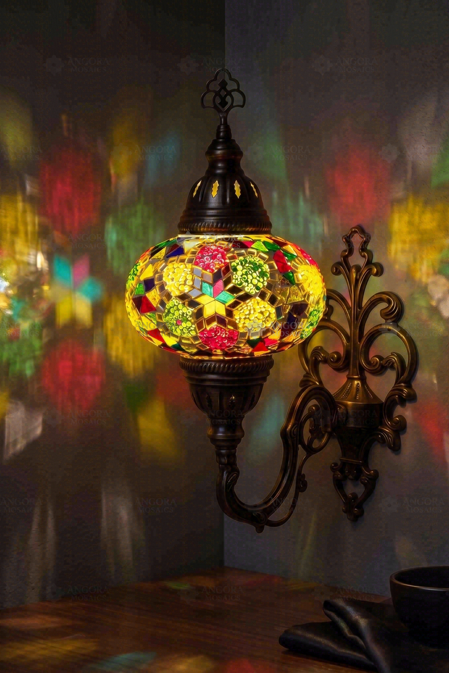 Multicolor Wall Sconce