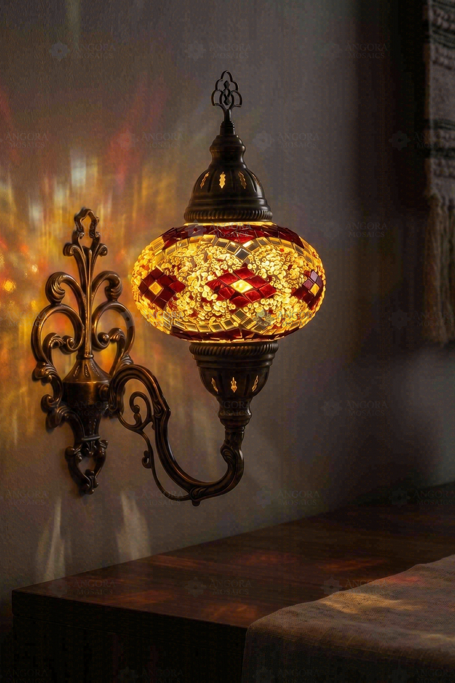 Amber Wall Sconce