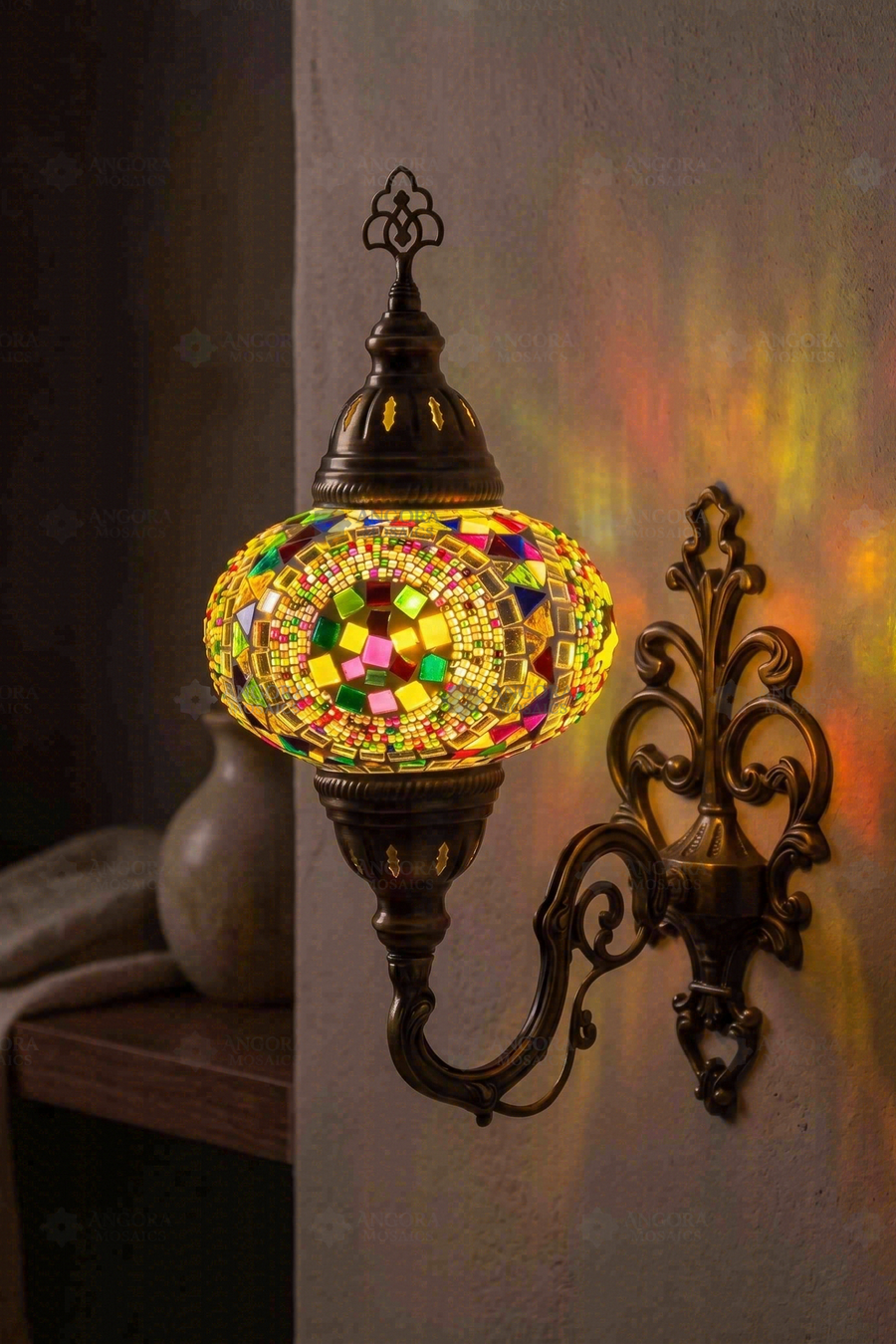 Multicolor Wall Sconce