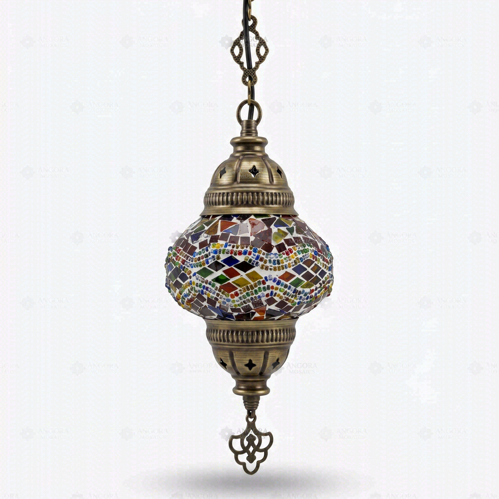 Multicolor Pendant Lamp, on a white background