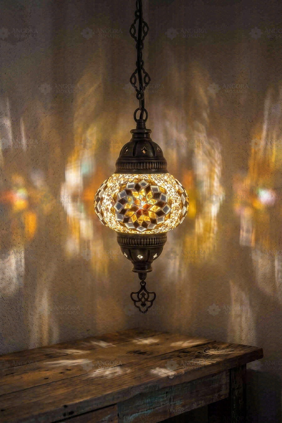 Amber Pendant Lamp