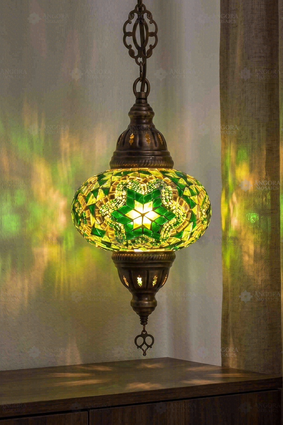 Emerald Green Pendant Lamp