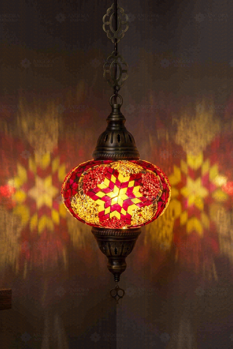 Red Pendant Lamp