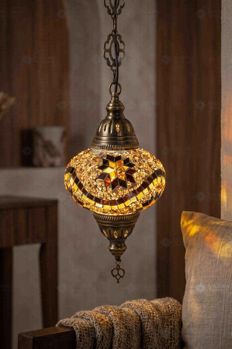 Amber Pendant Lamp