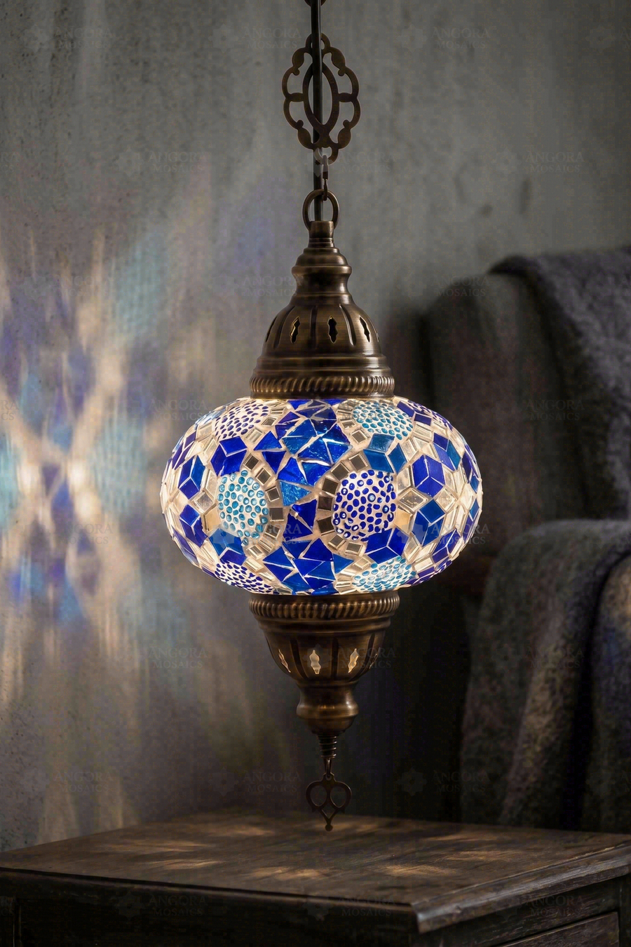 Blue Pendant Lamp