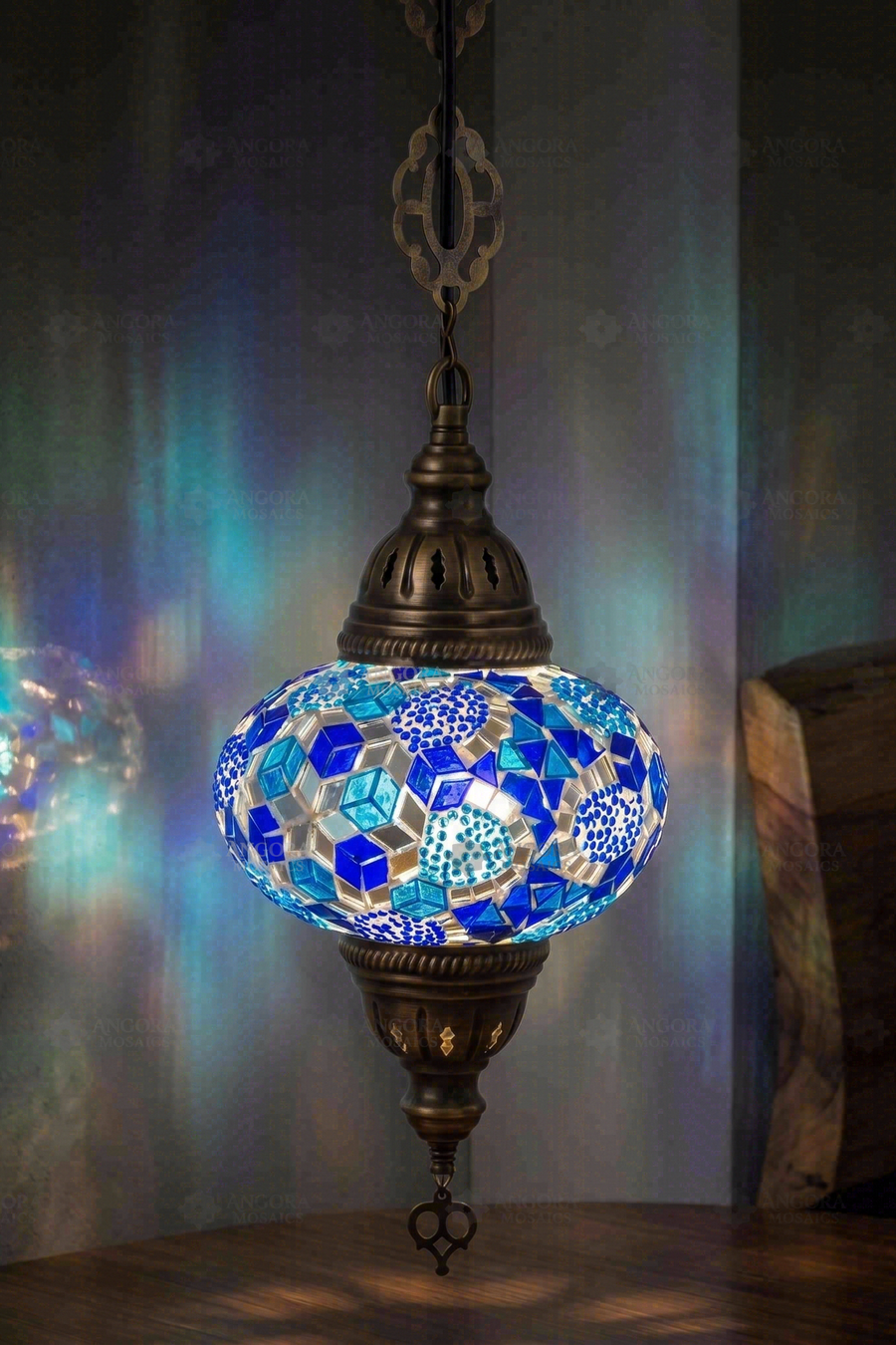 Blue Pendant Lamp