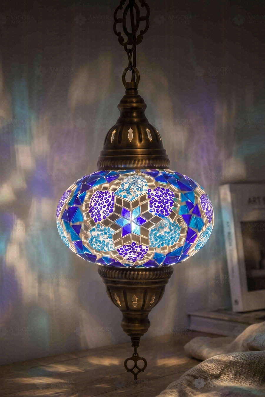 Blue Pendant Lamp