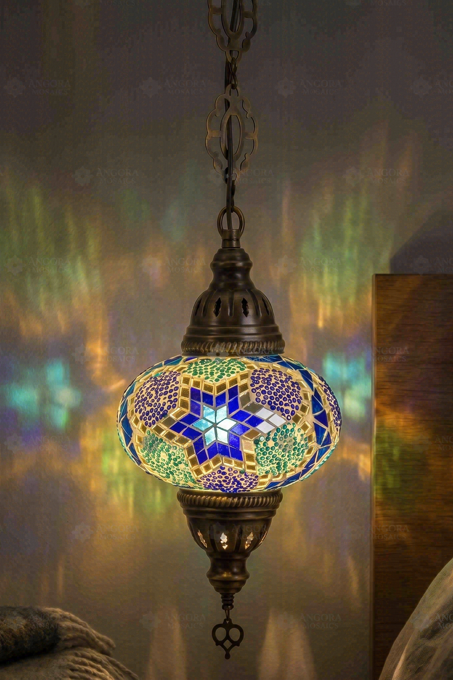 Blue Pendant Lamp