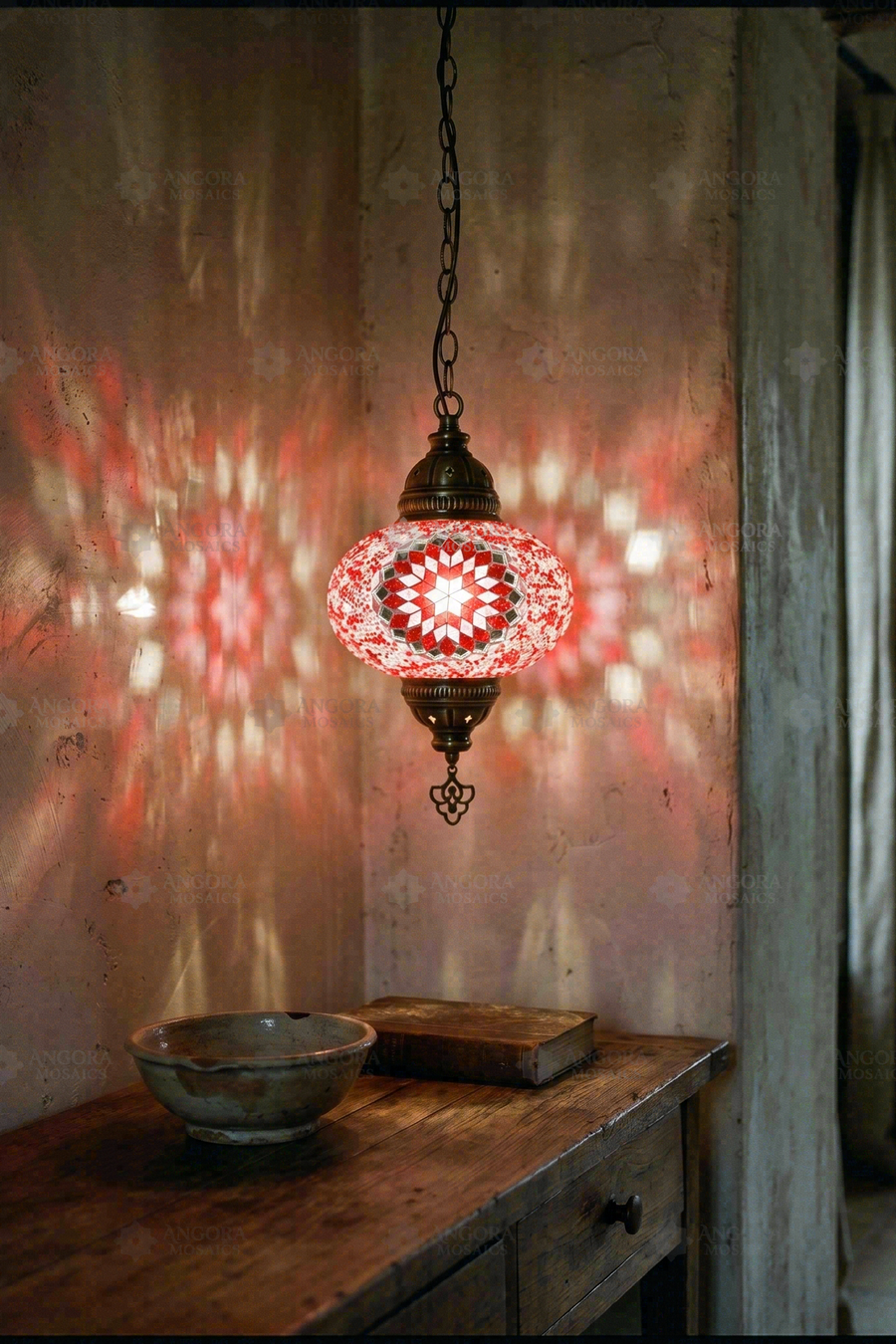 Red Pendant Lamp