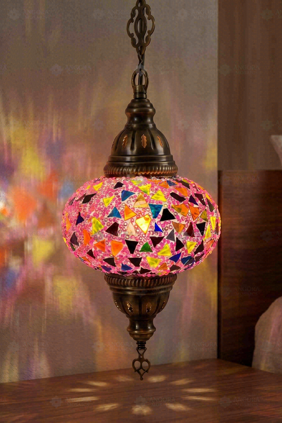 Pink Pendant Lamp