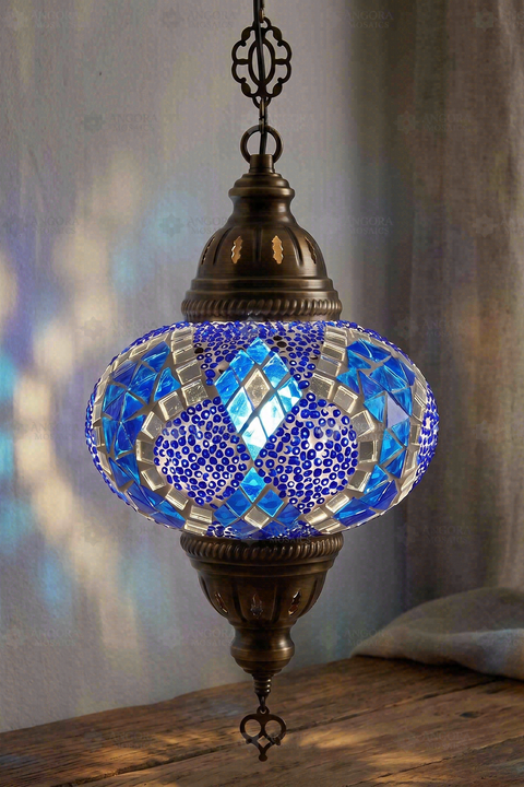 Blue Pendant Lamp
