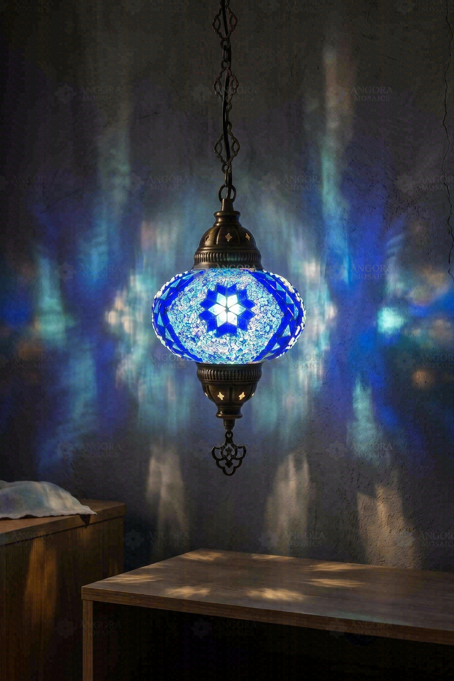 Blue Pendant Lamp