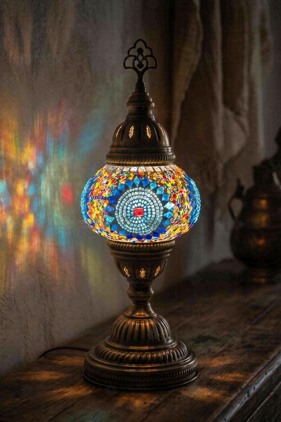 Blue Classic Table Lamp