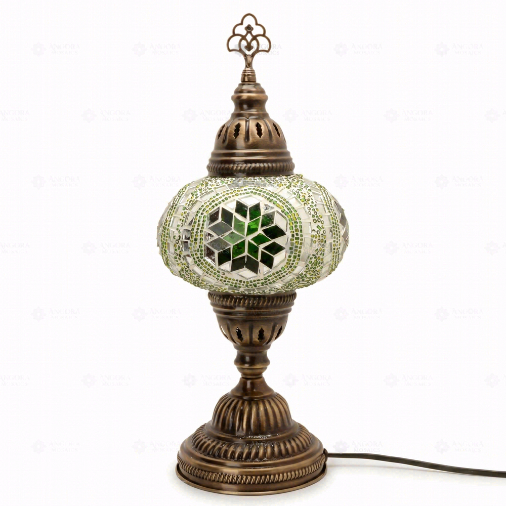 Green Star Classic Table Lamp, on a white background