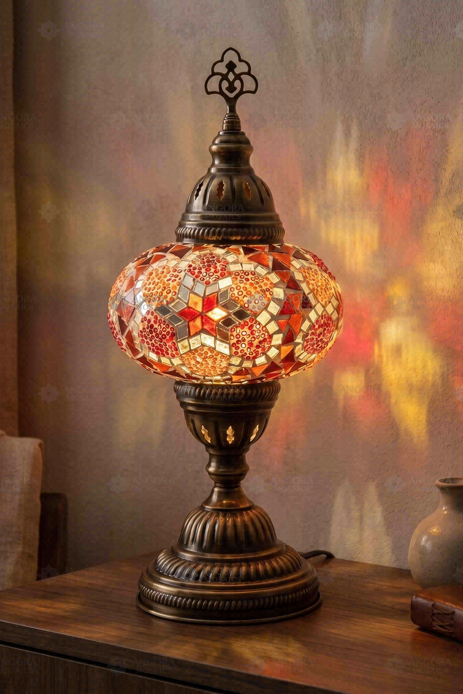 Amber Classic Table Lamp